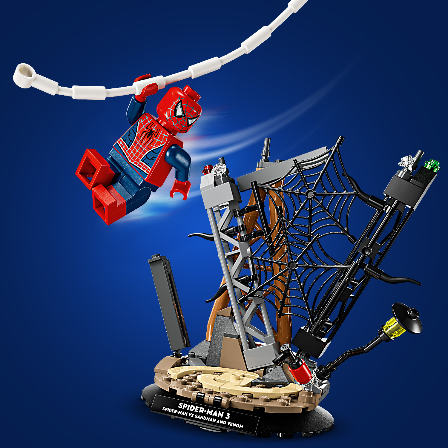 Spider-Man se řítí do akce